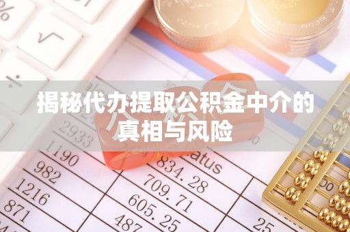 邯郸揭秘代办提取公积金中介的真相与风险