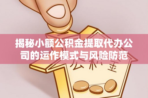 邯郸揭秘小额公积金提取代办公司的运作模式与风险防范