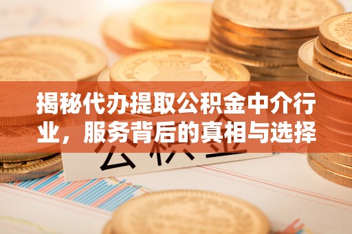邯郸揭秘代办提取公积金中介行业，服务背后的真相与选择指南