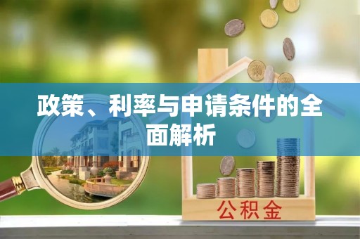 邯郸政策、利率与申请条件的全面解析