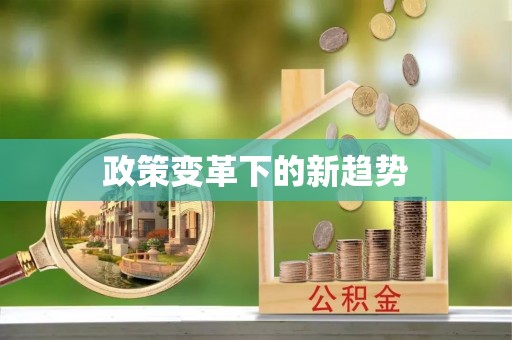 邯郸政策变革下的新趋势