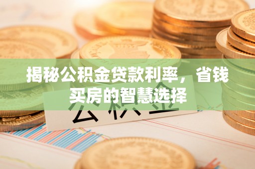邯郸揭秘公积金贷款利率，省钱买房的智慧选择