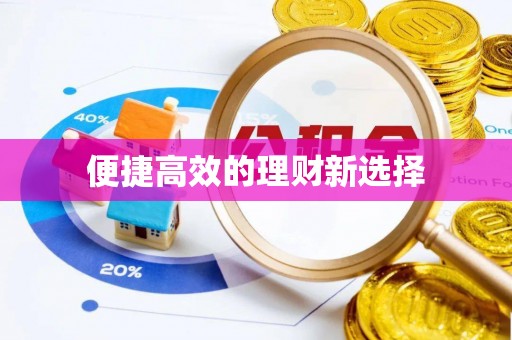 邯郸便捷高效的理财新选择